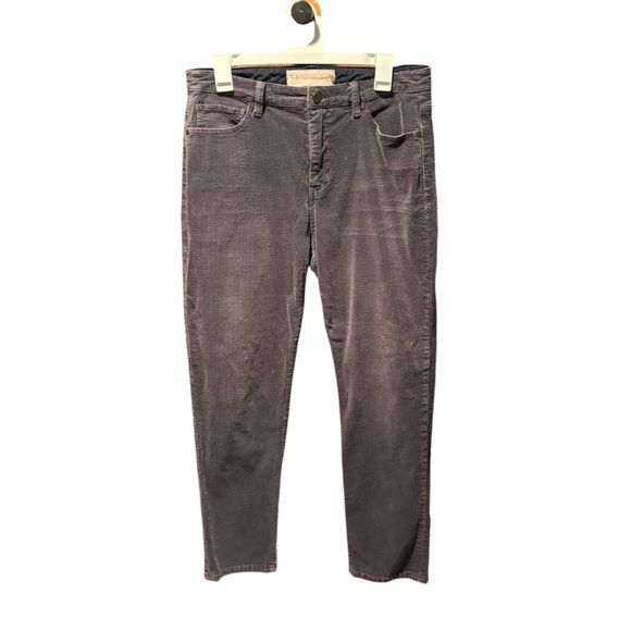 Soft Surrounding Straight Leg Corduroys in Gray Size 12 - Picture 1 of 6
